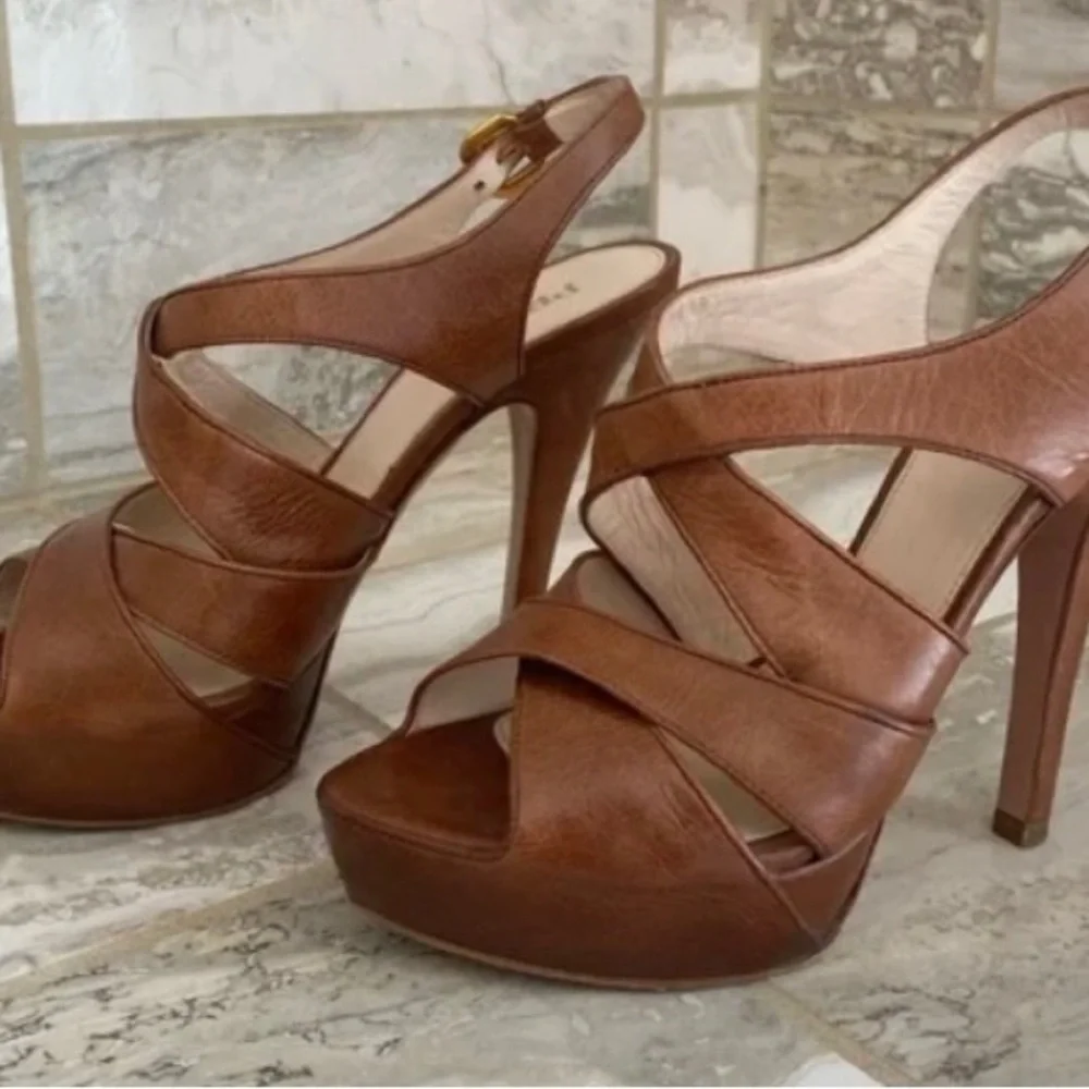 Prada Strappy Heels - Picture 2 of 6